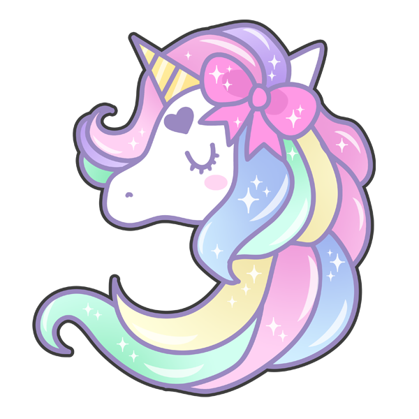 Pink Unicorn Sticker Painting Serpent PNG