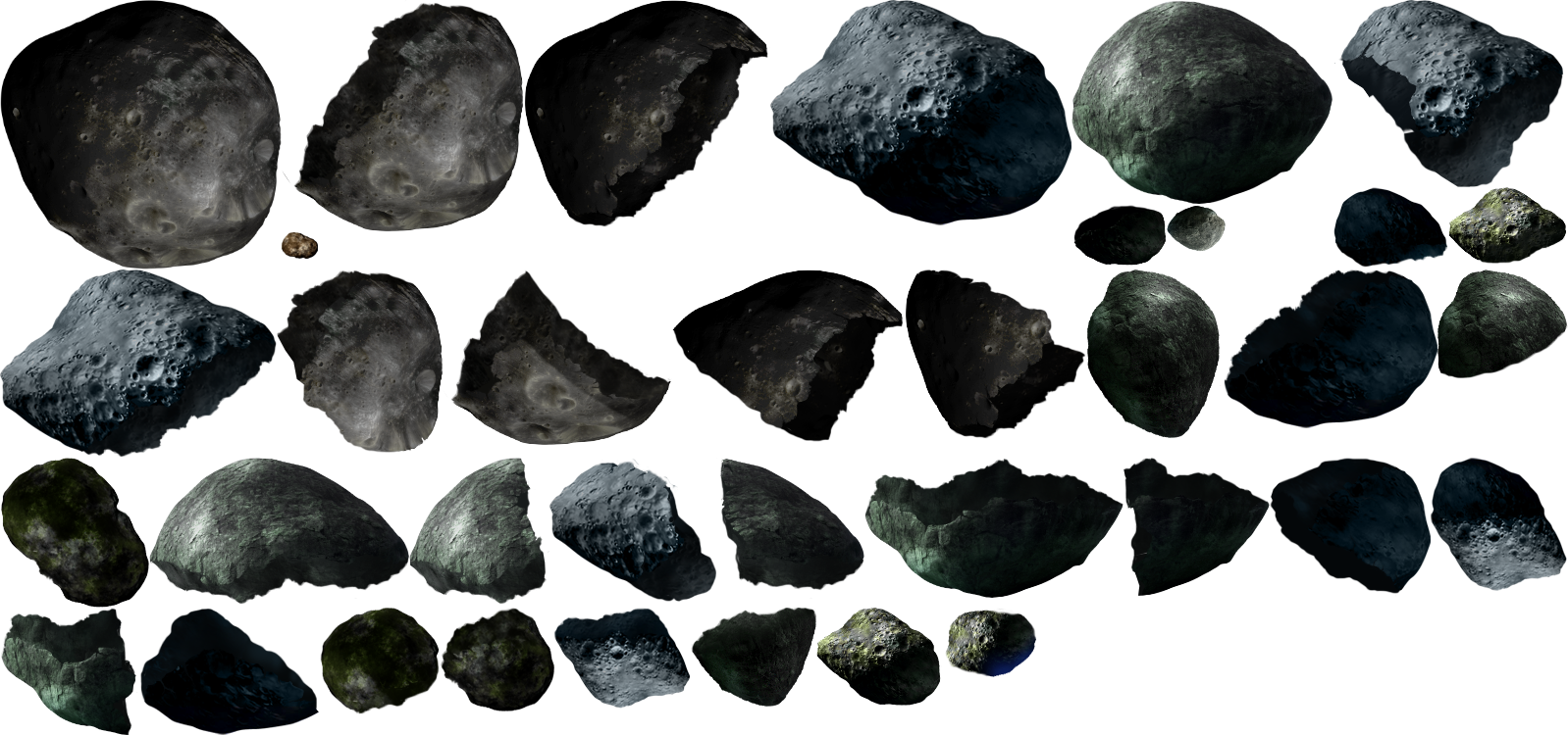 Nature World Asteroid Galactic Cosmology PNG