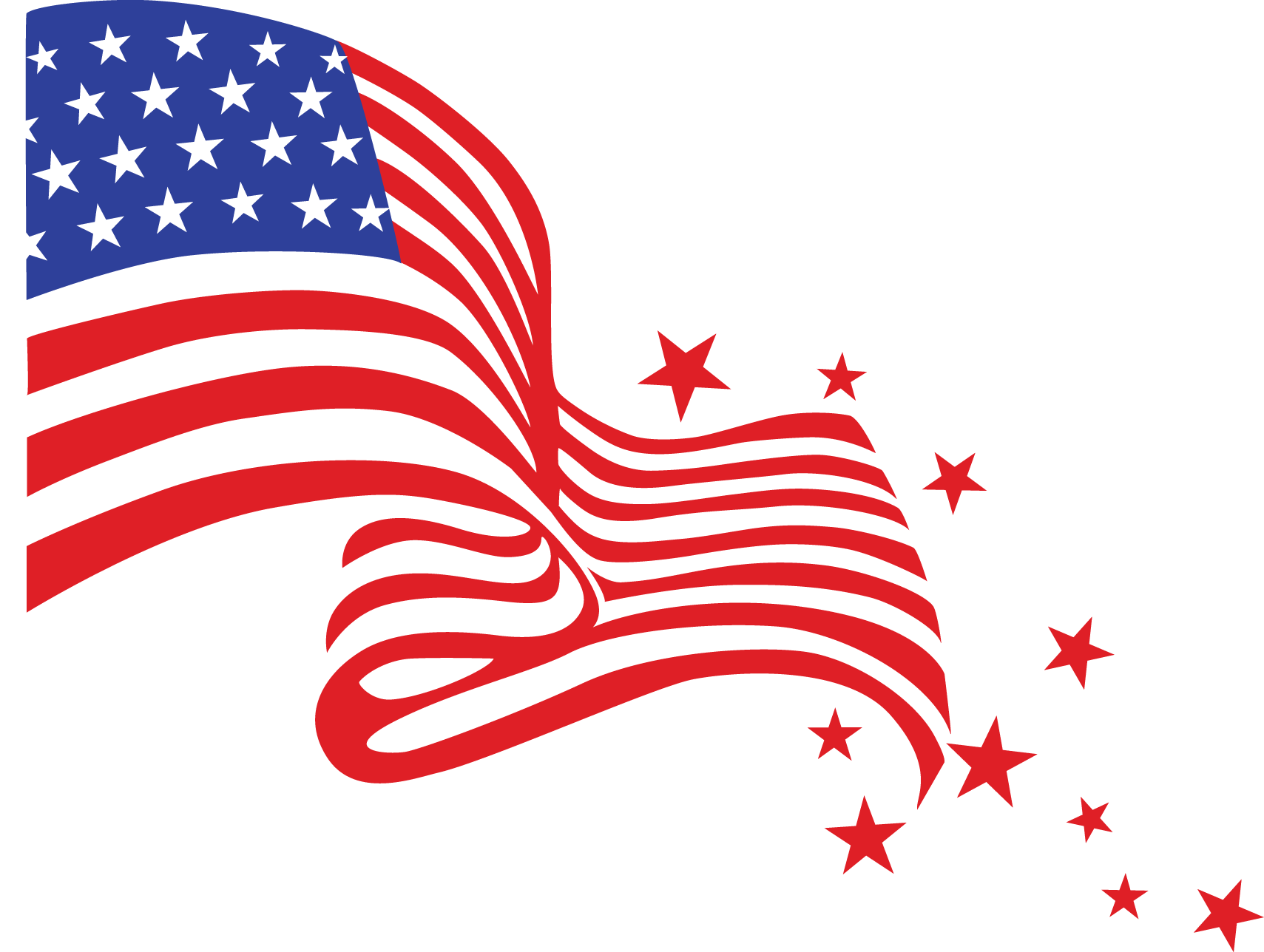 Trust Faith America Flag Nation PNG