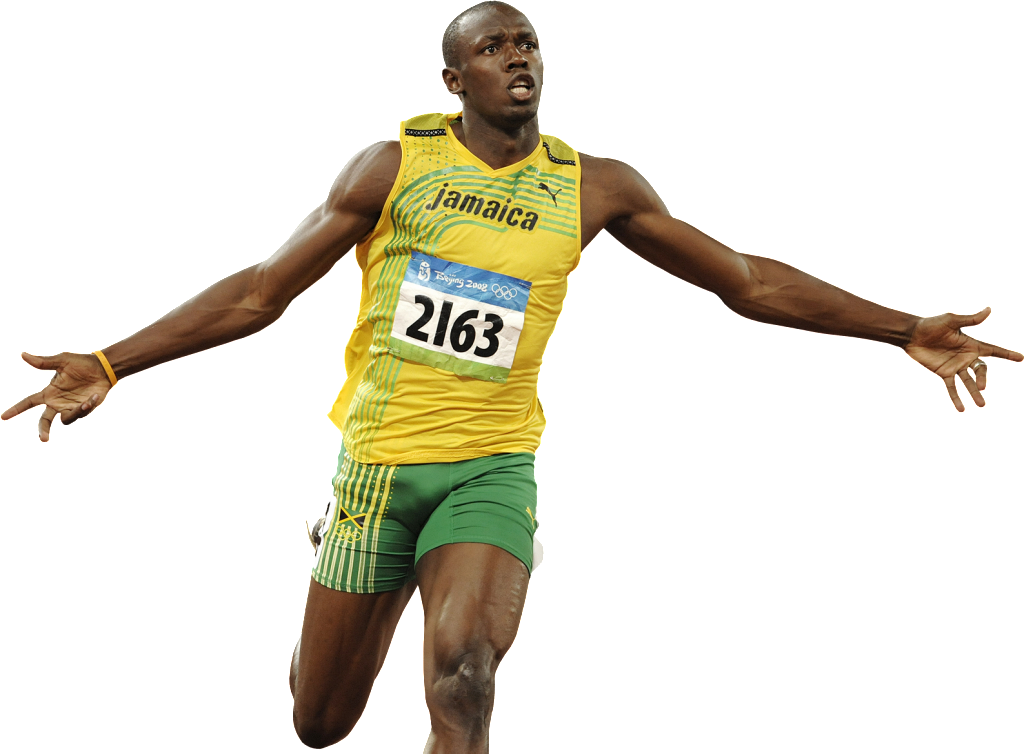 Prelims Gobble Training Usain Bolt PNG