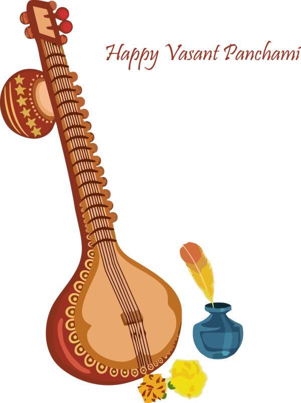 String For String Instrument Vasant Panchami Eve Party Drop PNG