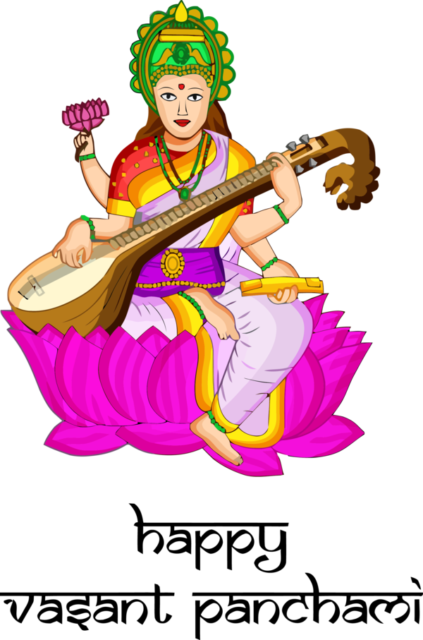 Musical Veena Instrument Indian Instruments PNG
