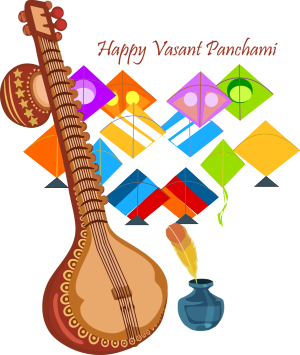 Instrument Vasant Panchami Fireworks Vasant For Musical PNG