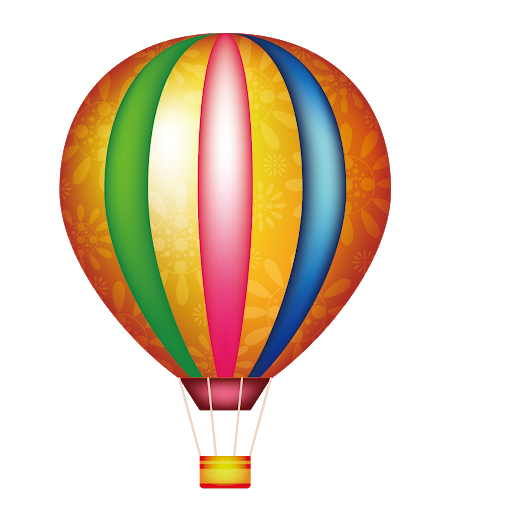 Colorful Balloon Objects Interface Subroutines PNG