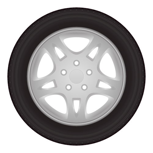 Vector Alloy Tool Car Wheel PNG