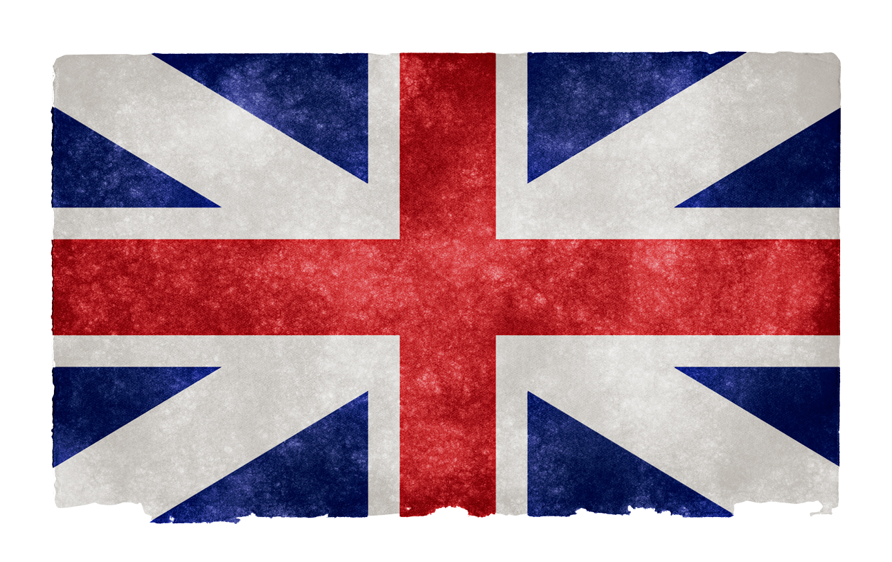 Flag Vector Grunge British Union PNG