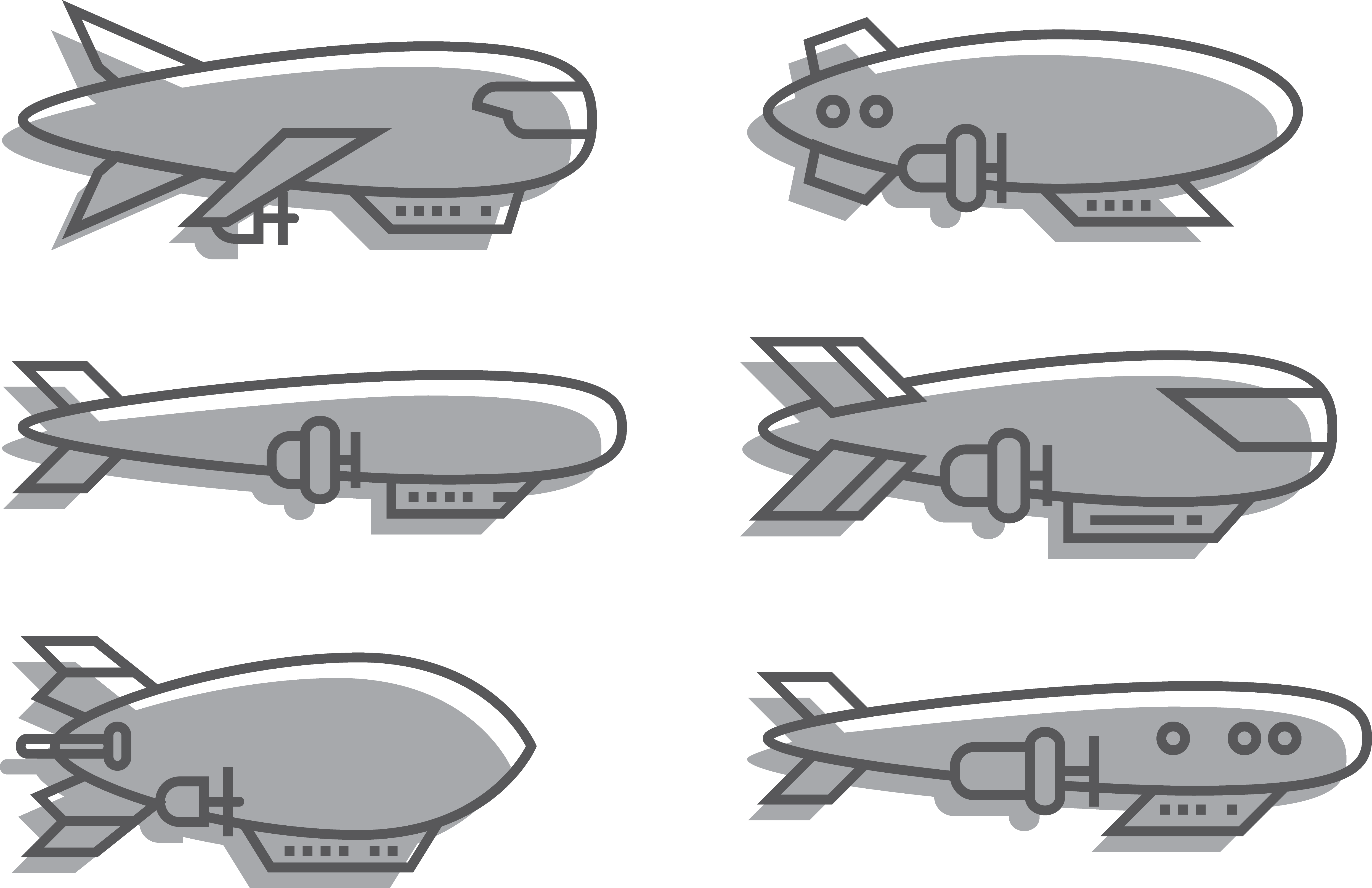 Objects Array Facilitator Agent Airship PNG