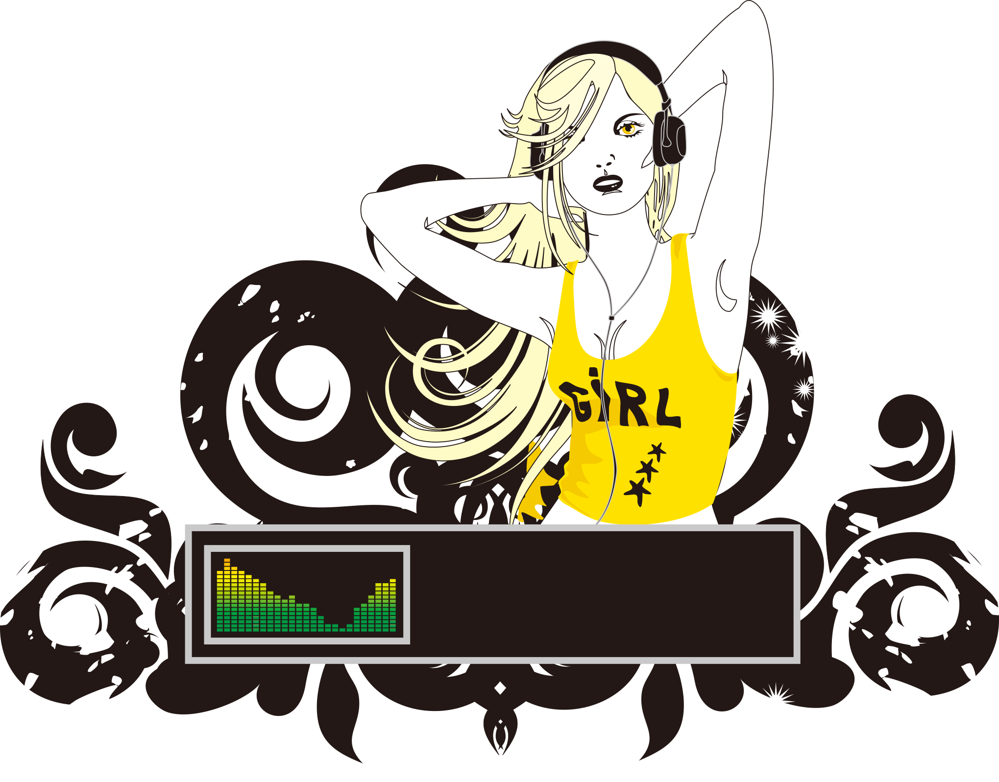 Quantization Scalar Girl Tool Objects PNG