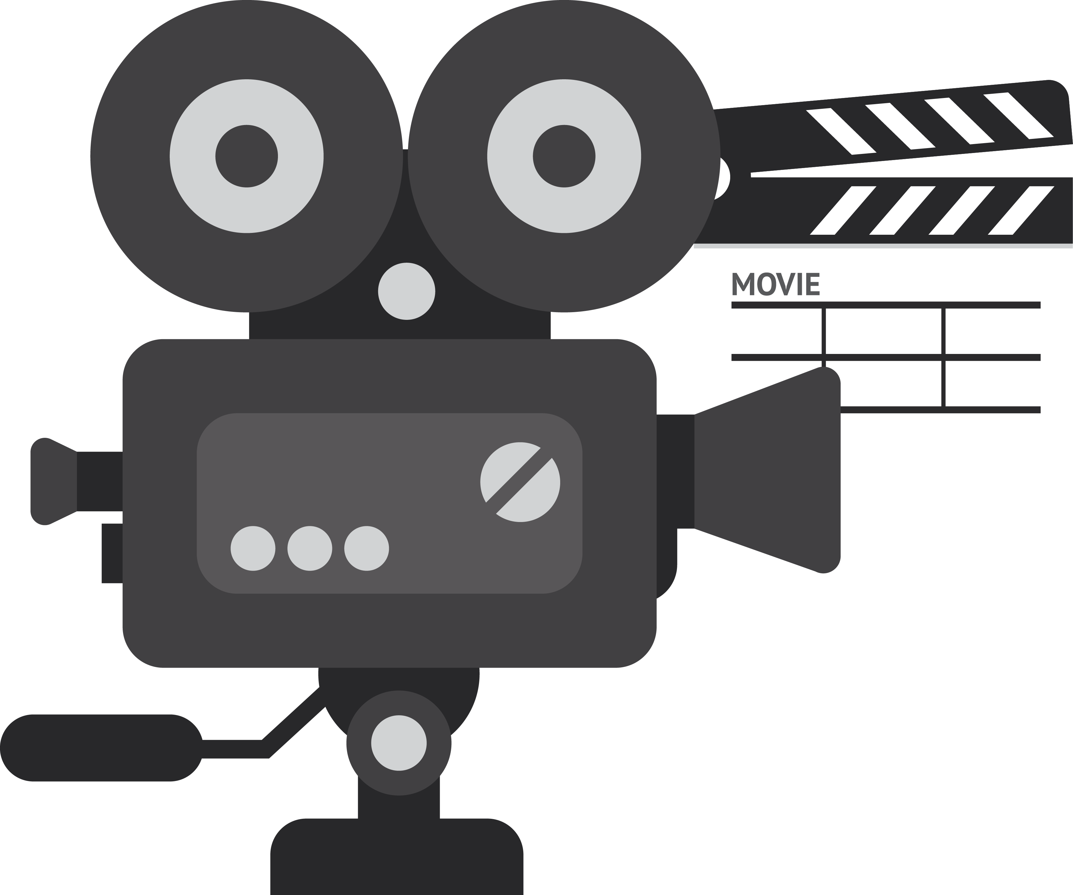 Photographer Movie Brand Video Clapperboard PNG