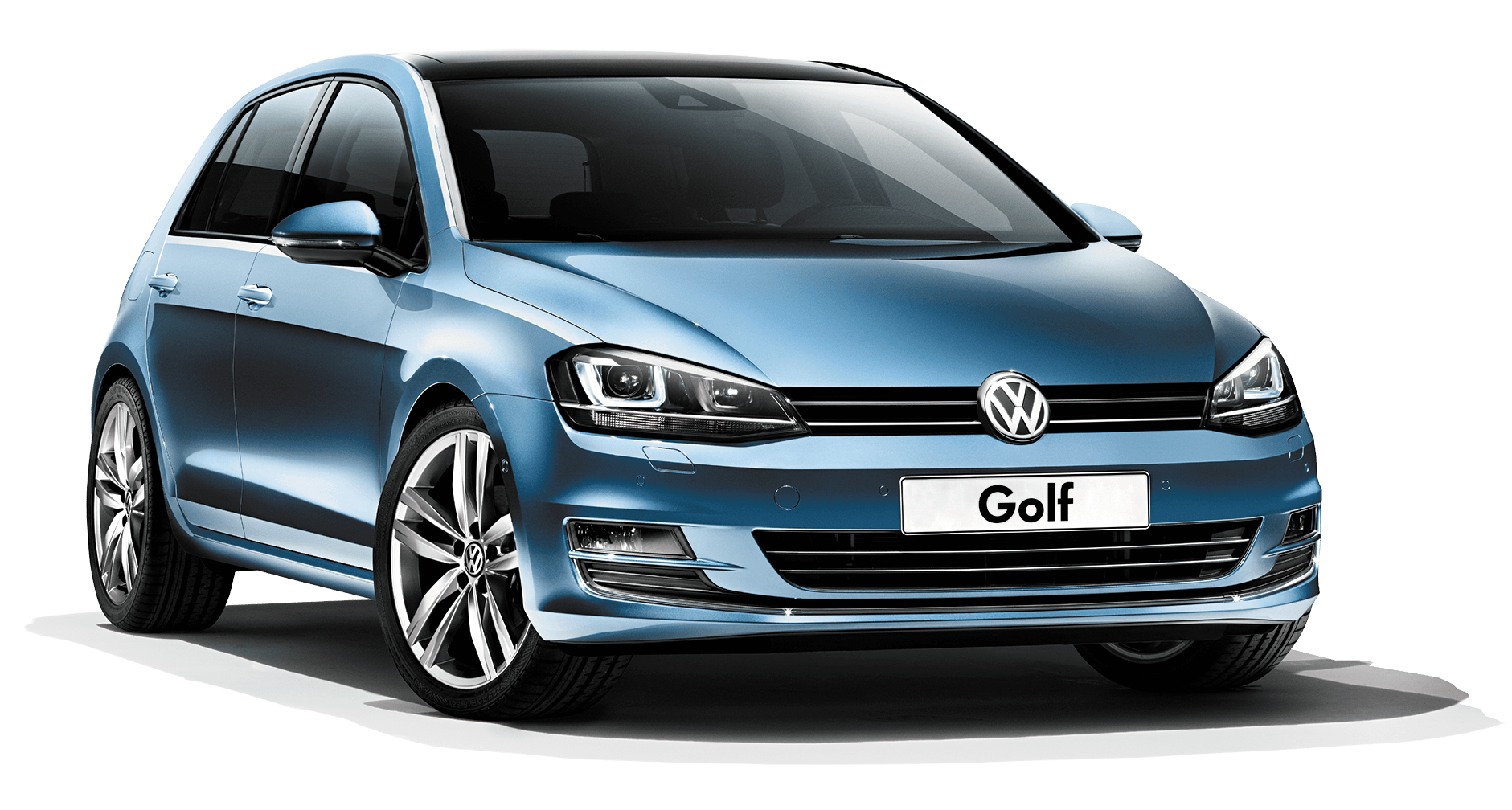 Public Golf Blue Volkswagen Auto PNG