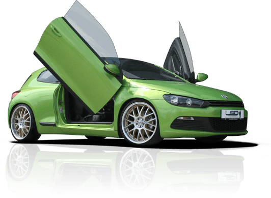 Green Class Car Roadster Volkswagen PNG