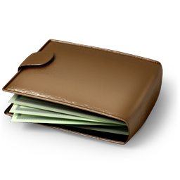 Money Dough Billfold Handbag Wallet PNG