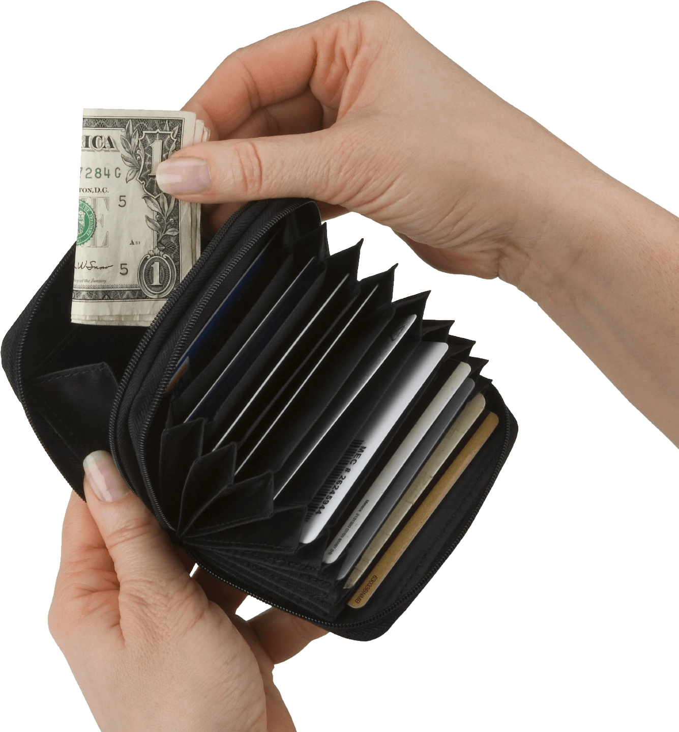 Wallet Glamorous Hands Carter Holdings PNG