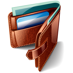 Wallet Purse Luggage Billfold Suitcase PNG