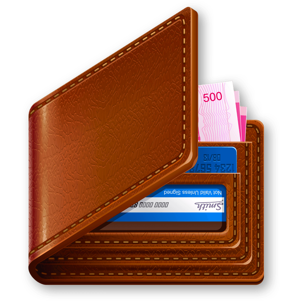 Clothes Wallet Handbag Portfolio Billfold PNG