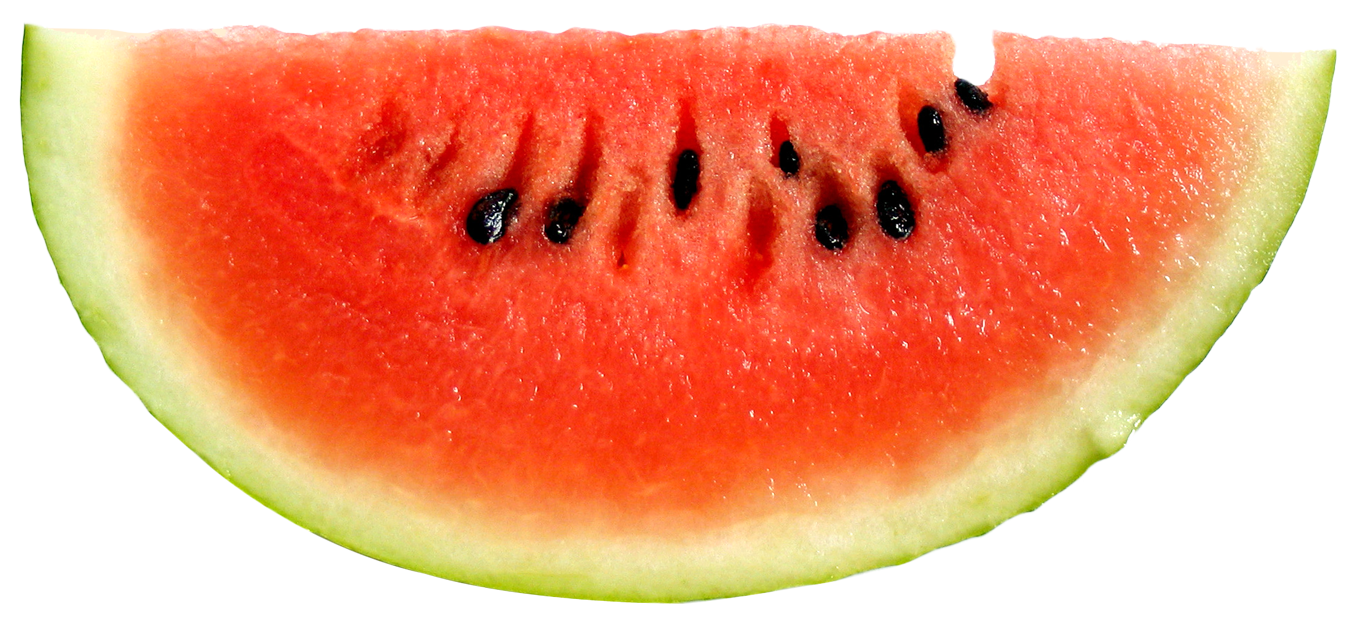 Pear Slice Watermelon Grape Colorful PNG
