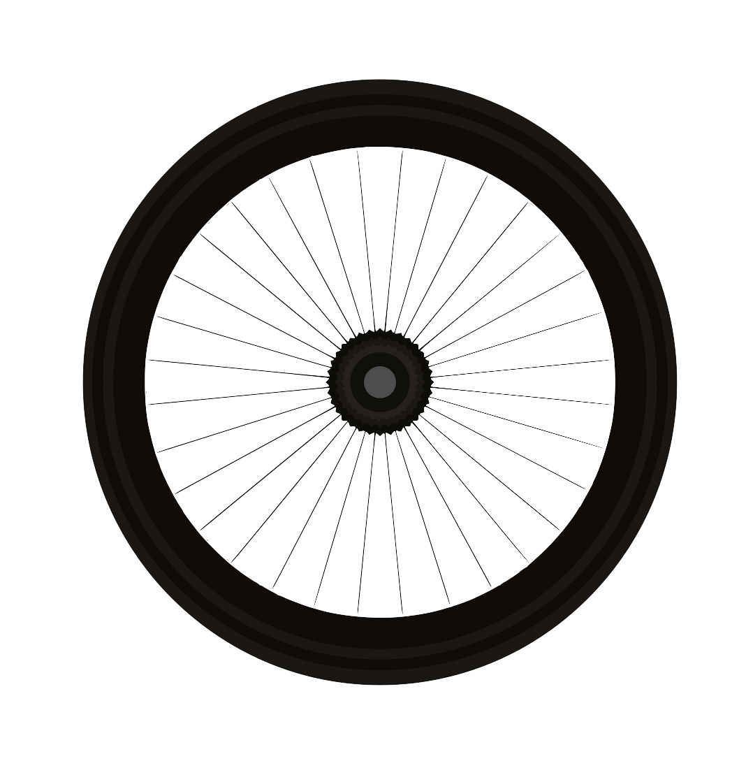 Wheelchair Tire Fringe Wheel Bicycle PNG