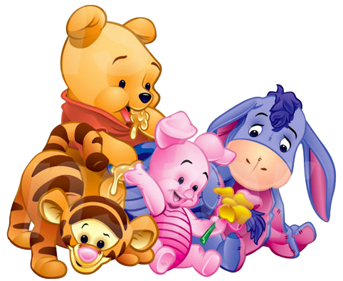 Winnie Bah Kids Pooh Turd PNG