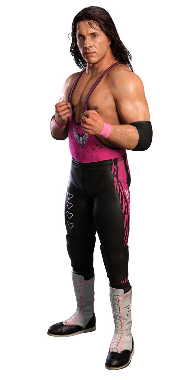 Bret Action Hart Active Athlete PNG