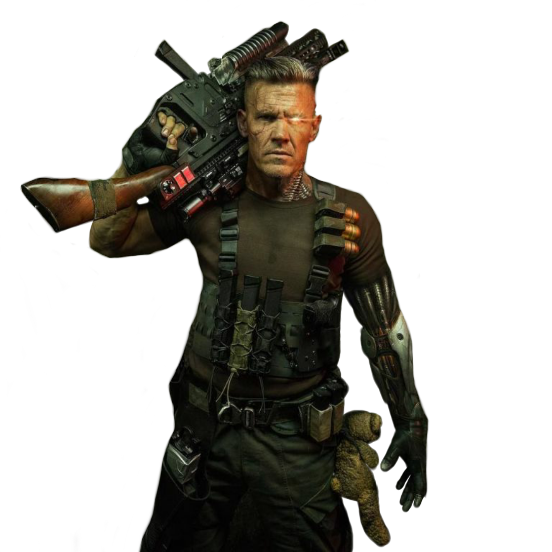 Brolin Mercenary Josh Cable Deadpool PNG