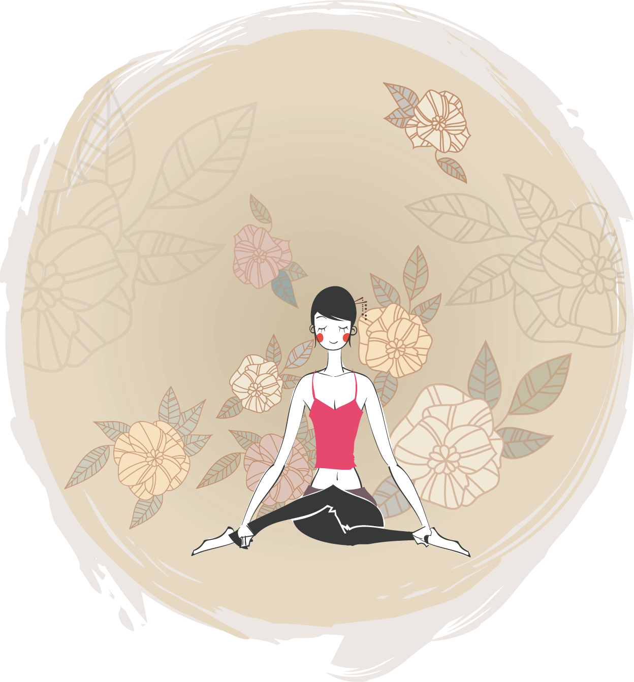 Yoga Cartoon Graphics Meditation Treadmills PNG