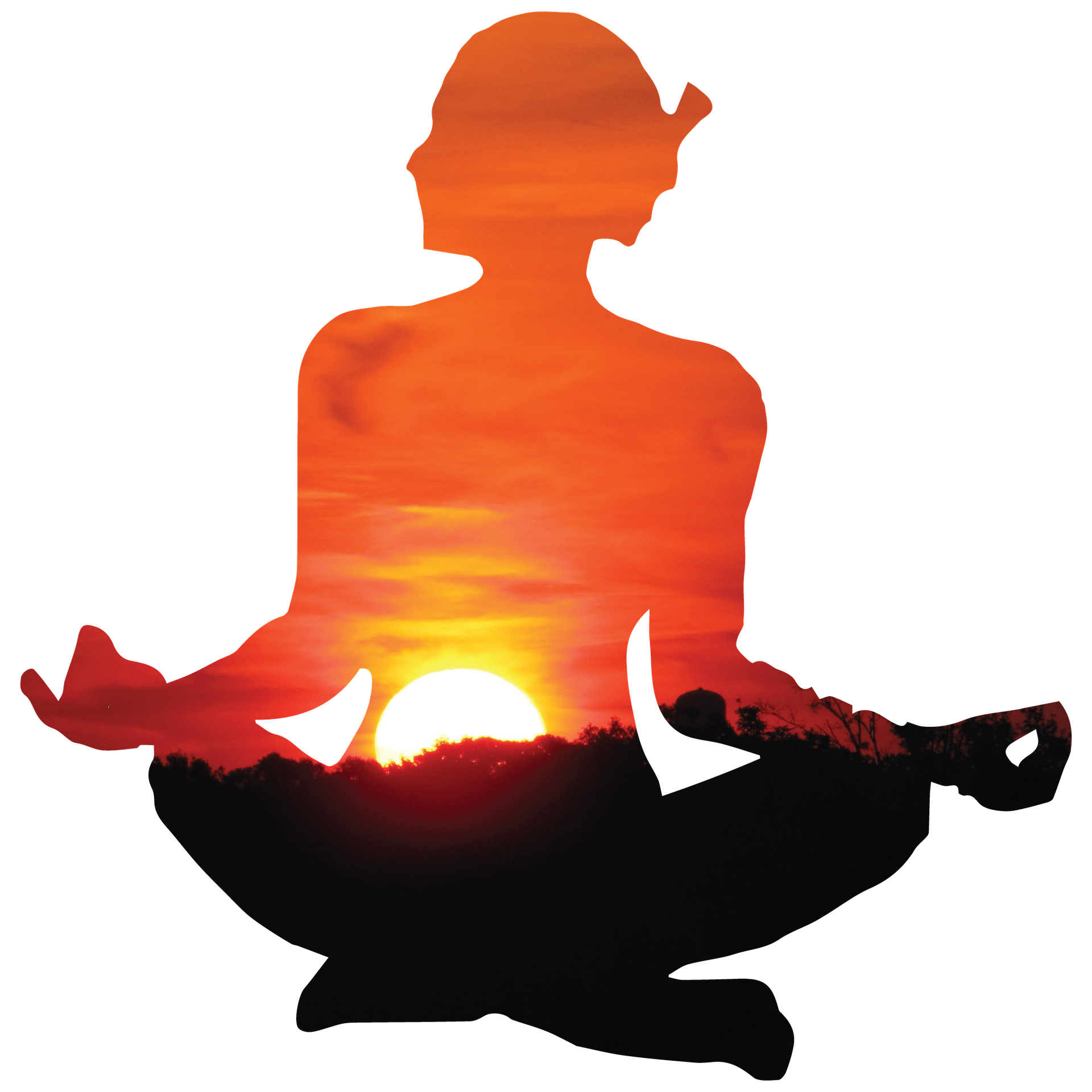Sitting Treadmills Yoga Silhouette Joint PNG