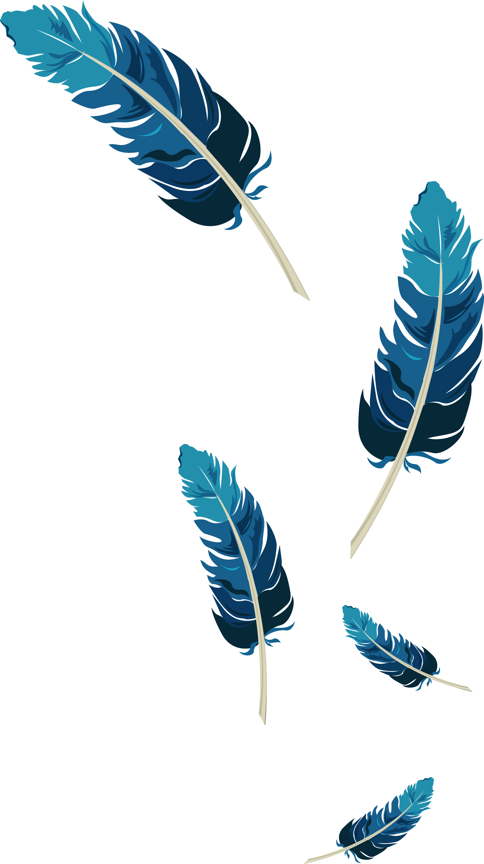 Mile Feather Graphic Church Vector PNG