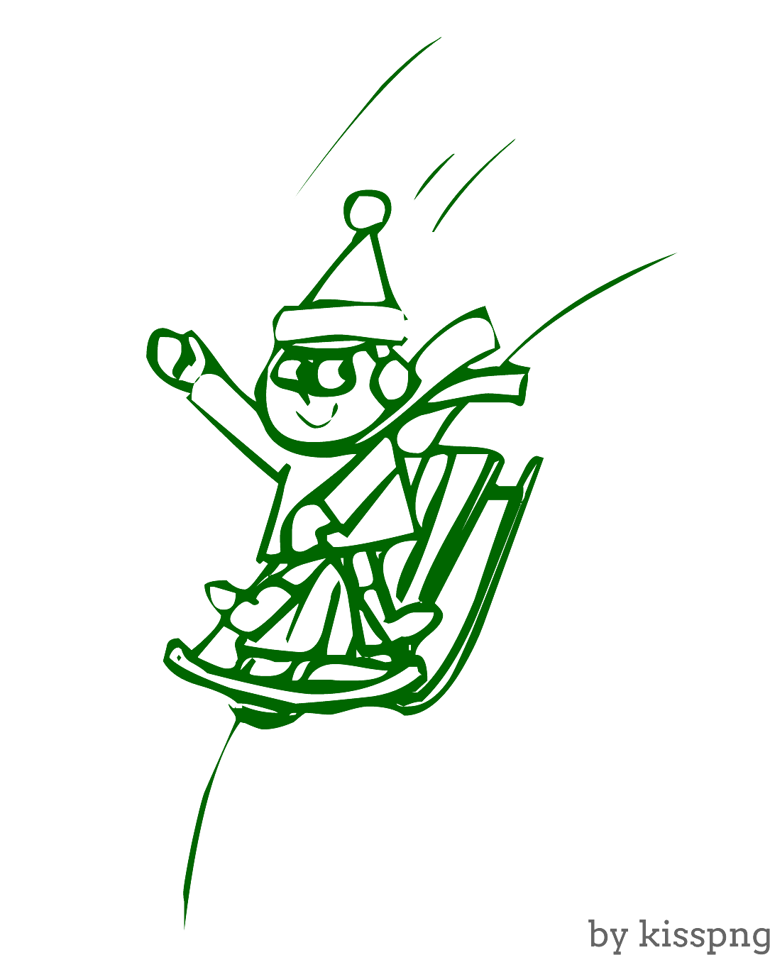 Sled Youtube Holiday.Png Boy PNG