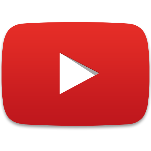 Youtube Angle Red Icons App PNG