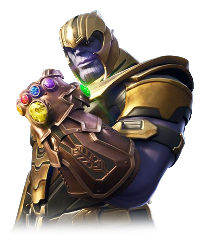 Royale Thanos Fictional Fortnite Character PNG