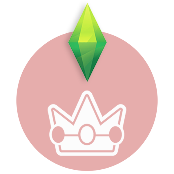 Leaf Symbol Mod Pink Sims PNG