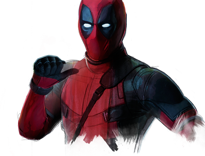 Deadpool America Figure Action Spiderman PNG