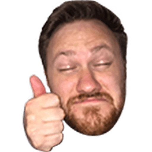 High Emoticon Twitch Nose Man PNG