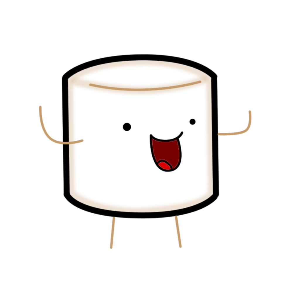 Marshmallow Delectable Tasteful Cute Delicious PNG