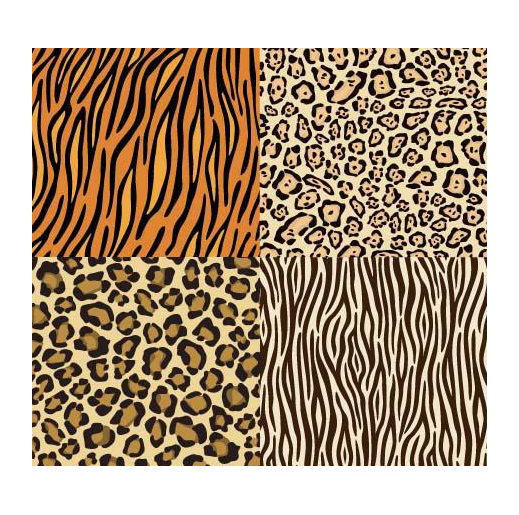 Sticker Leopard Paper Animal Rectangle PNG